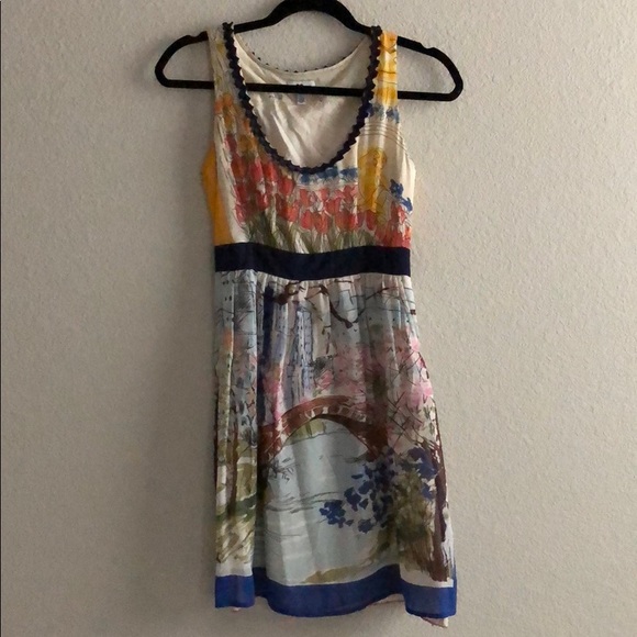 Anthropologie Dresses & Skirts - Unique Silk Anthropologie Dress